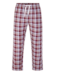 Bigdude Lightweight Pyjama Pants Red/White