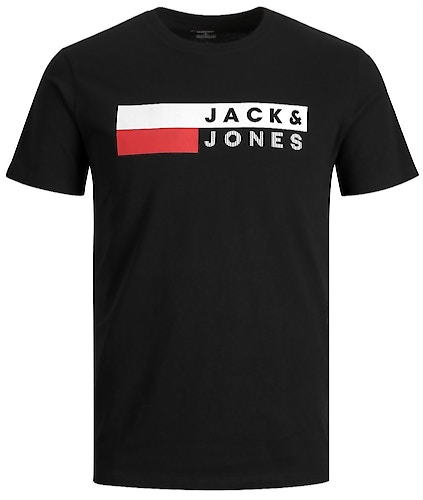 Jack & Jones Logo T-Shirt Black 