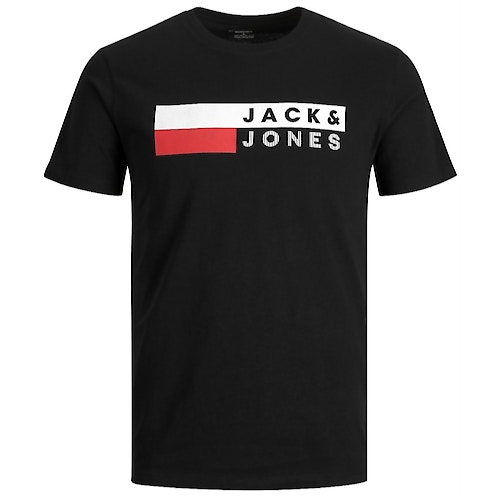 Jack & Jones Logo T-Shirt Black 