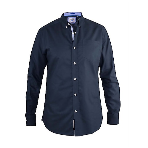 D555 Clarence Buttoned Down Oxford Shirt Navy