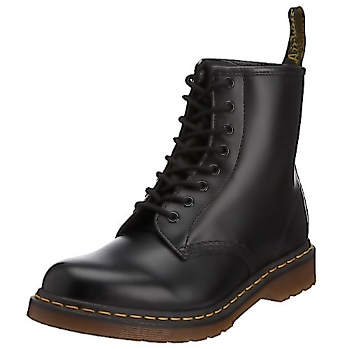 Dr Martens Black Smooth Lace Up Boot
