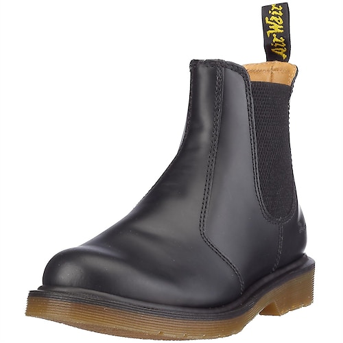 Dr Martens Black Smooth Pull On Boot