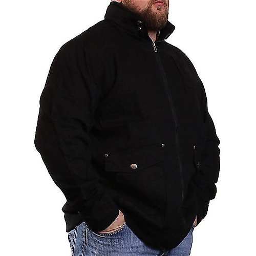 D555 Black Austin Cotton Jacket