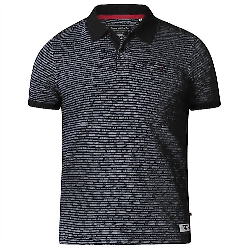 D555 Flozell Polo Shirt Black