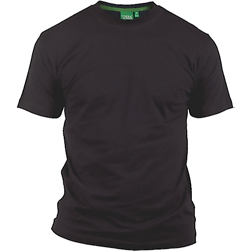 D555 Premium Cotton T-Shirts Black
