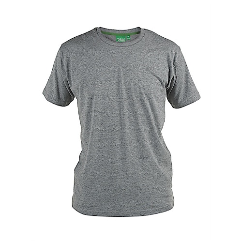 D555 T-Shirt Premium Baumwolle Grau