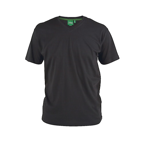 D555 Premium V -Neck T-Shirt Black
