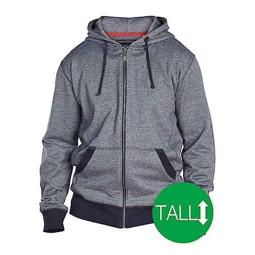 D555 Avery Speckled Hoody Blue Tall