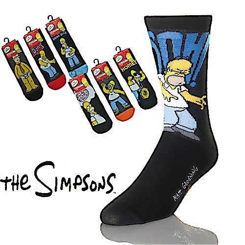 The Simpsons Homer Socks