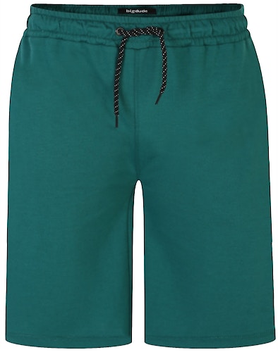 Bigdude Jersey Shorts With Zip Green