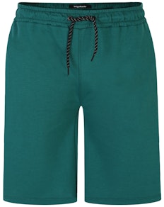Bigdude Jersey-Shorts mit Reißverschluss Grün