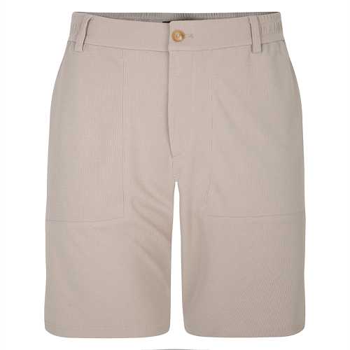 Bigdude – Keep Cool – Waffel-Shorts in Sand