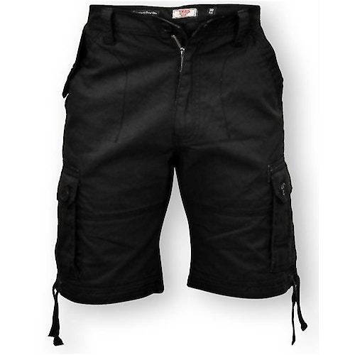D555 Jarrod Cargo Shorts Black