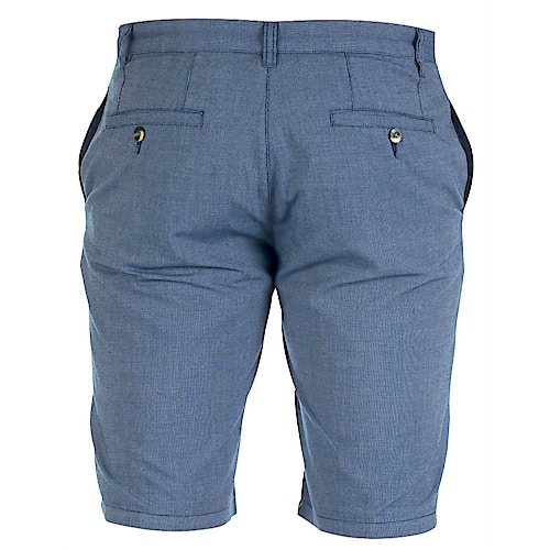 D555 Liam Blue Turn Up Shorts