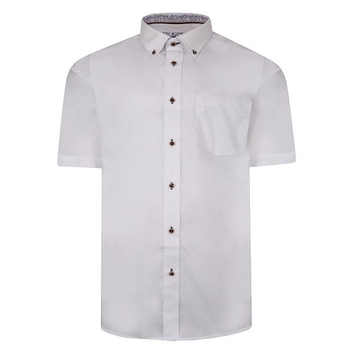 Cotton Valley Short Sleeve Shirt White