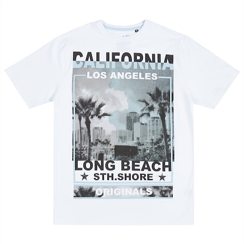 Pierre Roche LA South Shore T-Shirt White