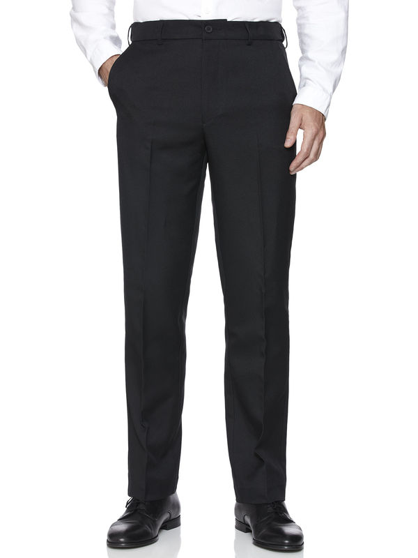 Farah Classic Men's Flexi Straight Suit Trousers, Black, 32/29 :  Amazon.co.uk: Fashion
