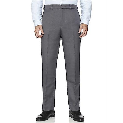 Farah Anzughose mit elastischem Bund Grau