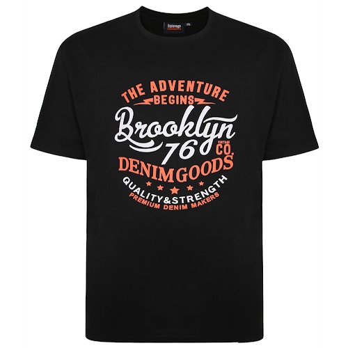 Espionage Brooklyn T-Shirt Schwarz