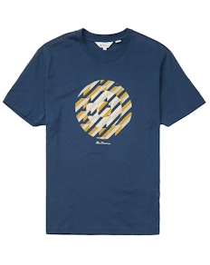 Ben Sherman Abstract Target Print T-Shirt