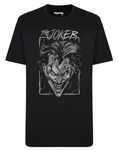 Bigdude Official The Joker Print T-Shirt Black