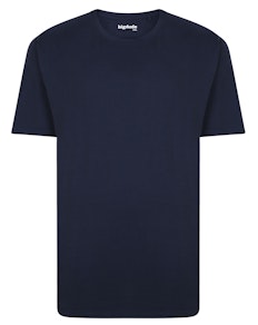 Bigdude Heavy Weight Plain T-Shirt Navy