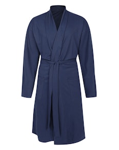 Bigdude Lightweight Dressing Gown Navy