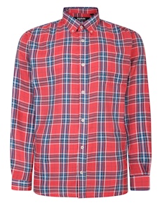 George Men and Big Men Long Sleeve Super Soft Flannel Shirt up to size 5XLT