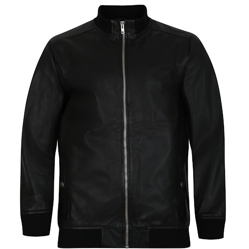 Tooting & Brow Leather Jacket Black