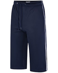 Bigdude Cropped Tricot Joggers Navy