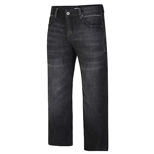 Bigdude Loose Fit Non Stretch Jeans Charcoal