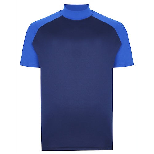 Bigdude Schwimm-T-Shirt Marineblau