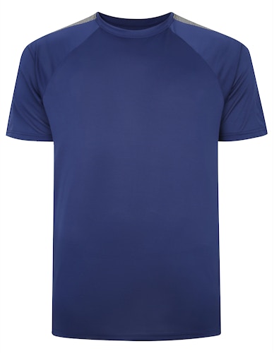 Bigdude Active Gym T-Shirt Marineblau