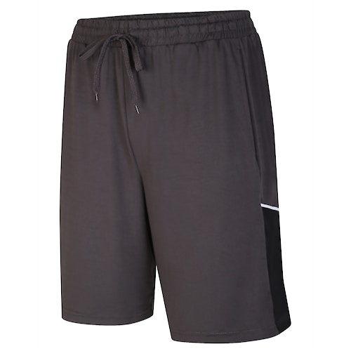 Bigdude Performance Shorts With Side Panel Charcoal