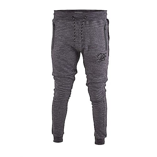 D555 Reese Jogger With Cut And Sew Panels Black