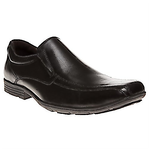 POD Lincoln Black Slip On Shoes