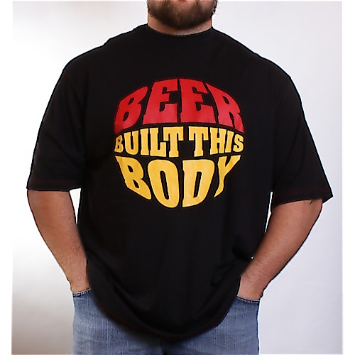 Brooklyn Black Beer Body Comedy T-Shirt