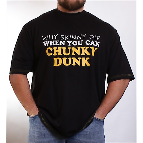 Brooklyn Black Chunky Dunk Comedy T-Shirt