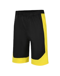 Bigdude Lightweight Active Gym Shorts Black/Yellow