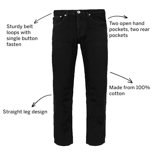 Bigdude Regular Fit Jeans Black