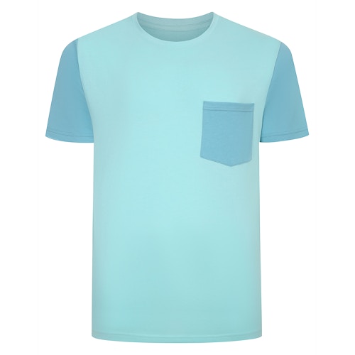 Bigdude Contrast T-Shirt Turquoise