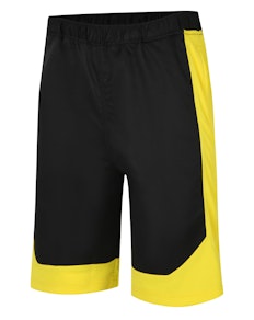 Bigdude Lightweight Active Gym Shorts Black/Yellow