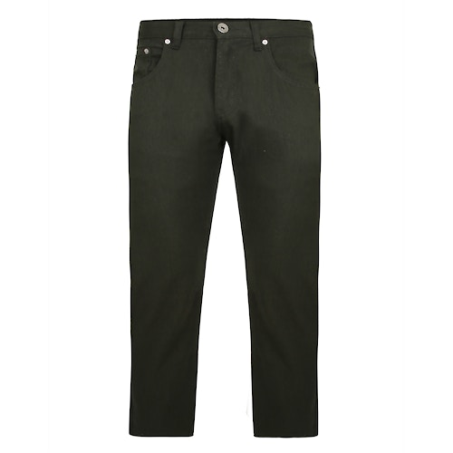 Bigdude Non Stretch Coloured Denim Jeans Forest Green