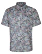 Tropical Print Short Sleeve Shirt Multi