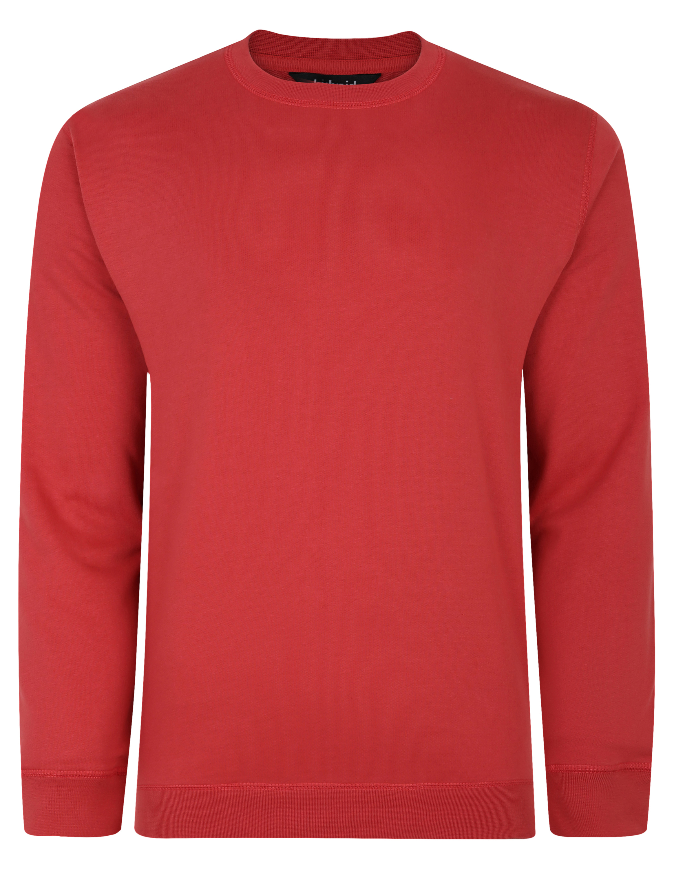 Bigdude Crew Neck Jumper Red | BigDude