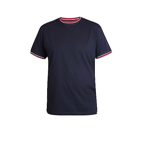 D555 T-Shirt Bates Marineblau 