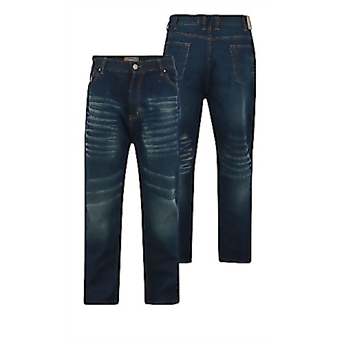 KAM Archer Relaxed Fit Jeans Midnight Tint