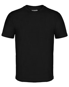 Bigdude Heavy Weight Plain T-Shirt Black Tall