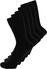 5 Pack Classic Socks Black
