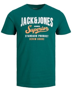Jack & Jones Superior Logo T-Shirt Sturmgrün